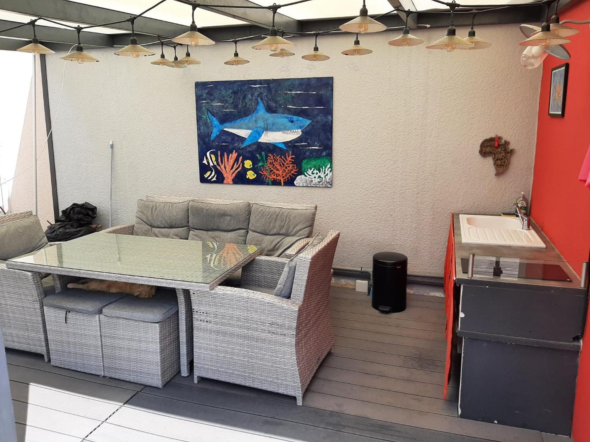 Studio Independant Chez L'Habitant Avec Piscine Et Cuisine Exterieures لا روشيل المظهر الخارجي الصورة